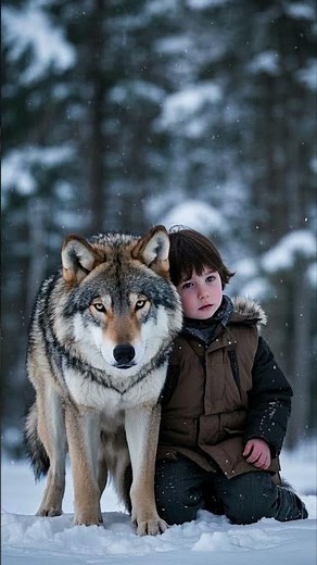 Wolf That Chose to Protect Boy