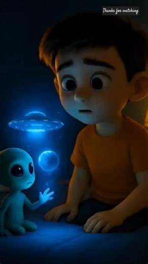 An Alien Left Behind 👽 | A Boy’s Unforgettable Friendship 💫🌌 #shorts
