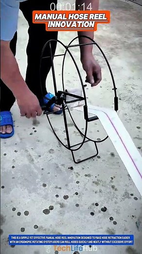 Manual Hose Reel Innovation Simple Solution, Maximum Efficiency