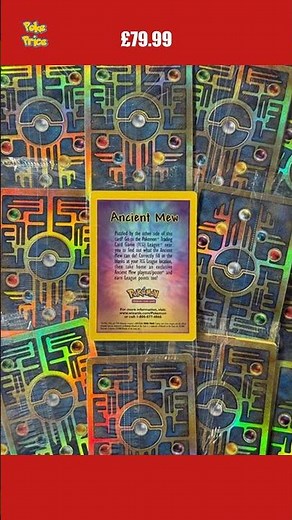 Ancient Mew x1 SEALED Promo Pokémon Card 2000 WOTC English Print 99 1999-2000