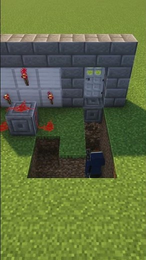 Minecraft Password Door🔒#shorts