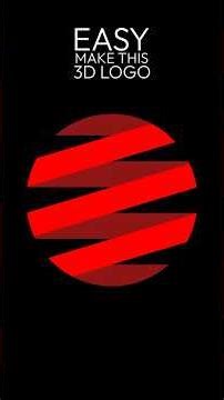 EASY !!! How to make 3D Logo in a minute - Coreldraw #graphicdesign #logodesign