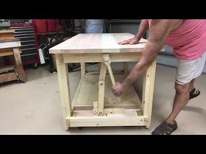 Workbench Retractable Wheels/Casters ...no talk just action