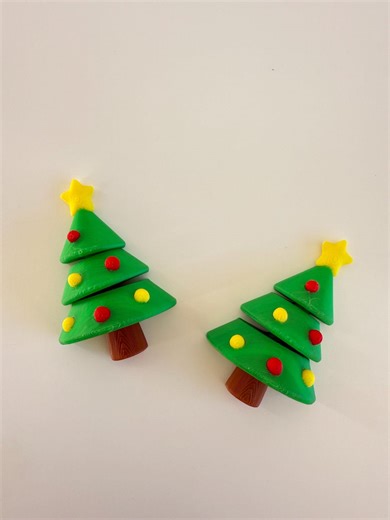 3D Printed Fidget Christmas Tree - Etsy