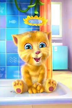 Talking ginger crying