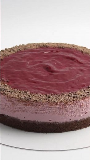 Raspberry Cheesecake — No-Bake, Sugar-Free