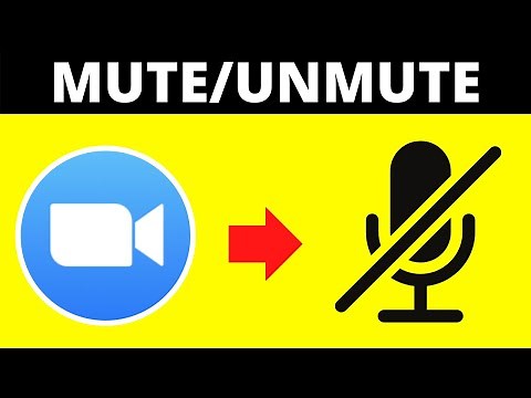 How Mute/Unmute Audio In A Zoom Meeting