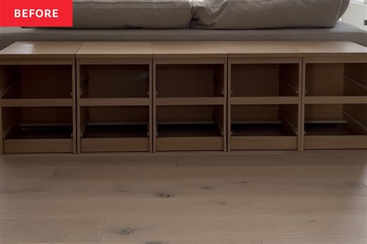 I Can’t Stop Thinking About This Sofa Table IKEA Hack (It’s Genius!)