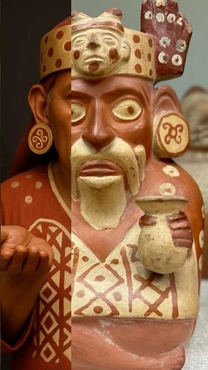 1200+ Year Old Moche Pottery brought to life #history #peru