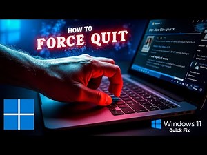 How to Forcefully Stop or Exit Any Software in Windows 11
