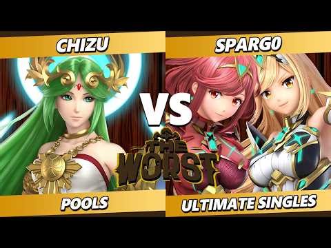 The Worst 15 - Chizu (Palutena) Vs. Spargo (Pyra Mythra) Smash Ultimate - SSBU