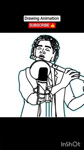 “Boy Playing Flute | Animation Art 🎵”#shorts #animation