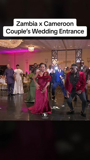 Victor & Joan’s Second Entrance😍💃🏾 Zambian Bride x Cameroonian Groom #africanwedding #cameroontiktok🇨🇲 #cameroonwedding #wedding #nigeriantiktok #africanwedding