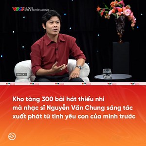300 bài hát thiếu nhi của nhạc sĩ Nguyễn Văn Chung sáng tác xuất phát từ tình yêu con của mình trước. 👉Mới đây, bài hát thiếu nhi thứ 301 là bài hát cuối cùng anh viết tặng cho tuổi thơ con trước khi con lên đường đi du học. 🥰🥰🥰 #NguyenVanChung #VTVSHOWS | VTV SHOWS