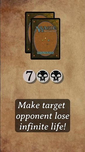 Combo of the day 88: Mono B infinite lifeloss! #mtg