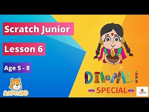 Scratch Junior Lesson 6: Diwali Celebrations (Fireworks Project)