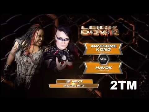 "2TM" TNA Lockdown 2015 Highlights [HD]