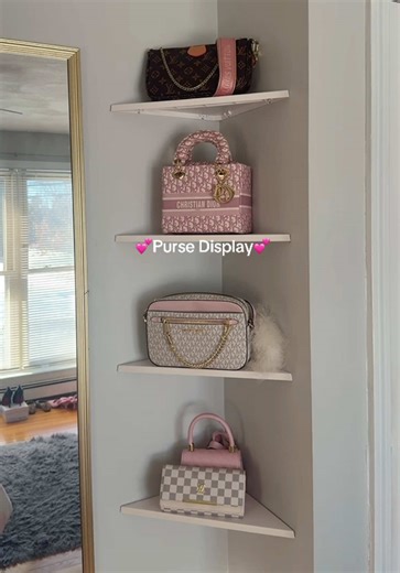 Stylish Purse Displays for Luxury Bags