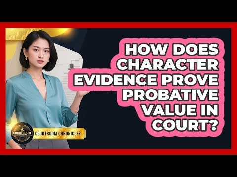 How Does Character Evidence Prove Probative Value In Court? - Courtroom Chronicles
