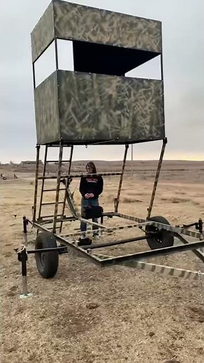 Portable Deer Stand Trailer