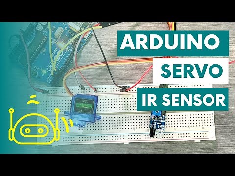 Making Servo Motors React to Sensors (HW-201 IR Obstacle Infrared Sensor)