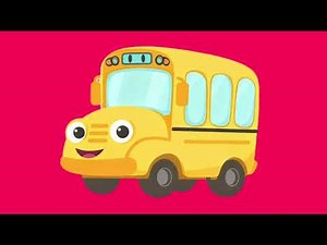 Learn Colors with a Happy Bus | Color Song for Kids
