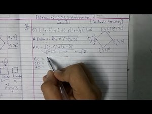 Chapter 7 Exercise 7.1 (Q6 i and ii) Coordinate Geometry Class 10 Maths || NCERT CBSE