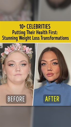 10 Celebrities Putting Their Health First: Stunning Weight Loss Transformations | Bright Side of Love