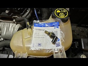 Chevy Sonic Cruze Trax Buick Encore engine coolant temperature sensor replacement P111E P0119 codes