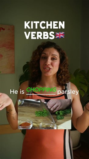 Do you know these kitchen verbs?