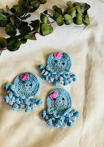 Crochet Animal Appliques - Handmade Cotton Jungle & Farm Patches - Etsy