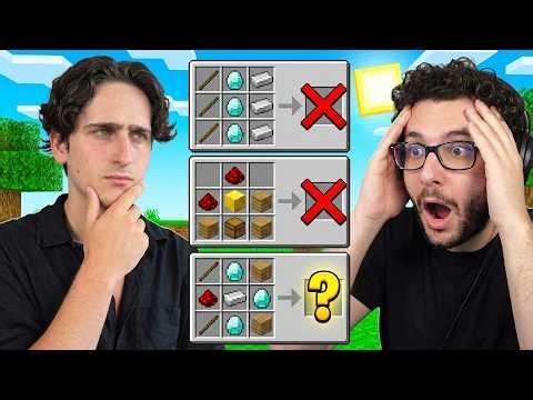 INDOVINA IL CRAFTING CORRETTO SU MINECRAFT CONTRO MARCY