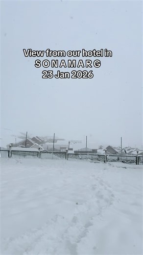 Heavy Snowfall in Kashmir: A Winter Wonderland