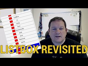ListBox Revisited - Making a ListBox with Events in Unity