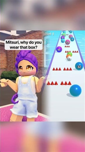 MY FRIEND ALWAYS WORE A MASK,BUT WHEN SHE REVEALS HER FACE, EVERYONE IS STUNNED #roblox #shorts