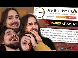 UserBenchmark's MENTAL Reviews Of AMD Products are RIDICULOUS!