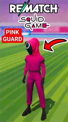 PINK GUARD IN REMATCH GAME (SQUID GAME KIT)