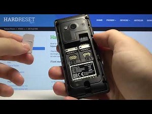 How to Insert SIM & SD Cards in NOKIA 216 – Dual SIM