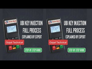 PAX 180D UBI Pinpad Key Injection Process | Step-by-Step TMK & LMK Key Injection Guide