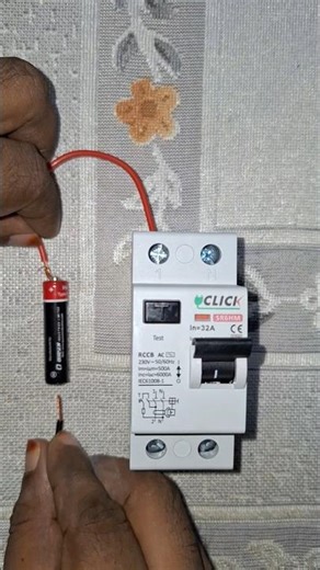 How to Test || How to Test RCCB by Using Battery || #HowtoTest #rccb