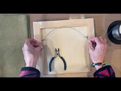 Hanging Wire for Wood Panels–Tutorial Tidbits