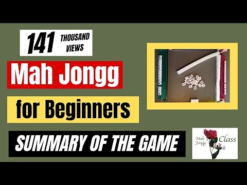 How to Play American Mahjong Beginner: How to Deal What is Mah Jongg? played? Is it like game Rummy?