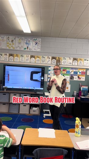 Effective Red Word Book Routine for Learning