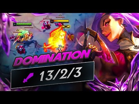 Aggressive Katarina Gameplay | Master Elo Domination