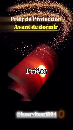 Prière de Protection avant de Dormir