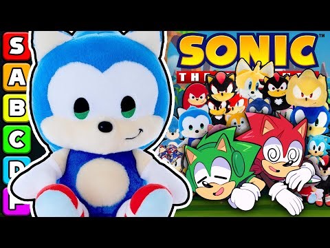 We Ranked EVERY Sonic The Hedgehog Plushie... (it's a lot)