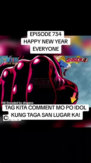 One Piece Tagalog Dub Episode 734 - Happy New Year!