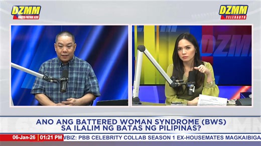 Alamin ang proteksyon ng mga may Battered Woman Syndrome sa batas dito sa Hello Attorney kasama sina Atty. Noel Del Prado at Lyza Aquino. Follow na sa DZMM Teleradyo Facebook page para sa balitang kumpirmado at serbisyong sigurado. | DZMM Teleradyo