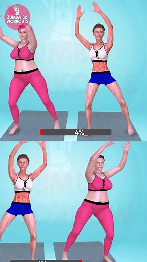 134K views · 1.3K reactions | zumba dance | ZUMBA 3D Workouts | Facebook