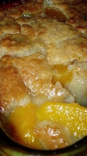 BISQUICK PEACH COBBLER 🍑